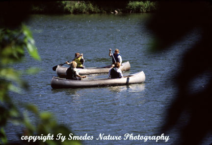 Canoeing in Iowa