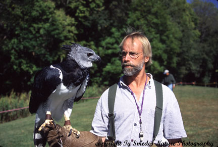 Hawkwatch at Effigy Mounds National Monument, Marquette Iowa