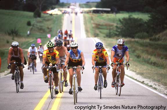 RAGBRAI bike ride across Iowa